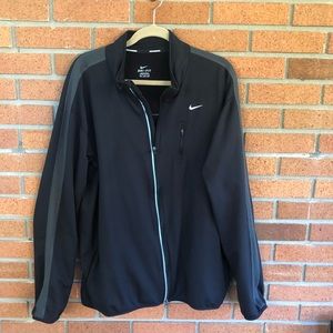 NIKE MENS XL DRI-FIT ZIP UP